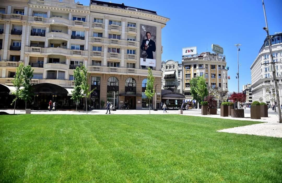Skopje City Square View المظهر الخارجي الصورة